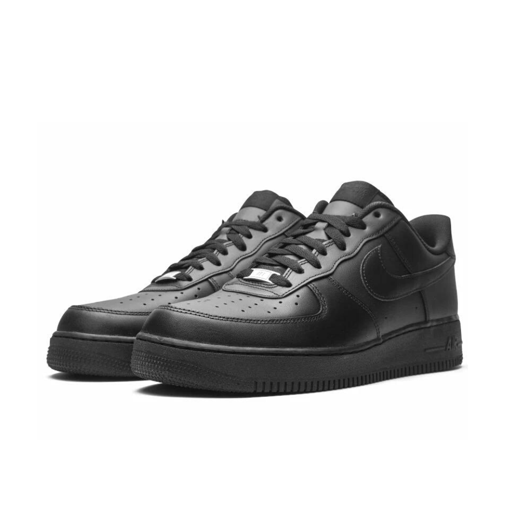Black and gray sneakers on a white background