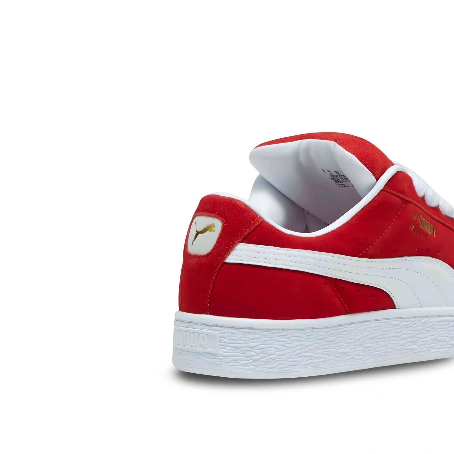 Puma Suede XL unisex, red/white.