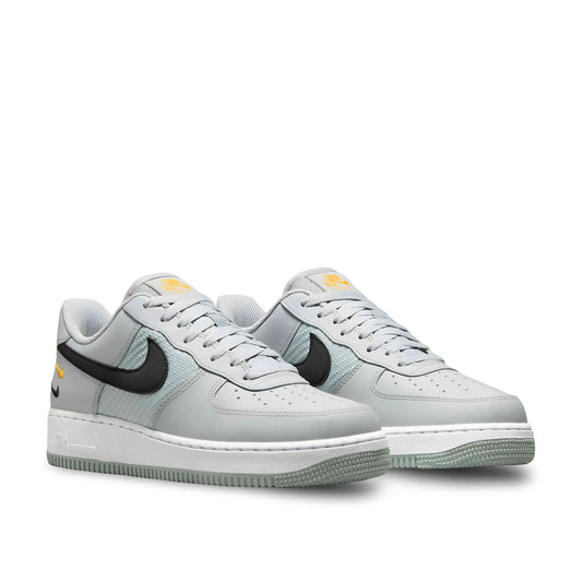 Nike Air Force 1 Low, "Triple Swoosh Grey" model.