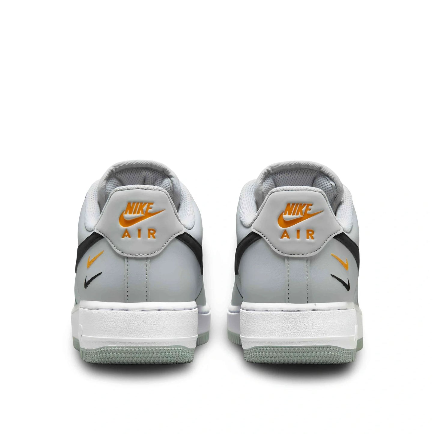 Nike Air Force 1 Low, "Triple Swoosh Grey" model.