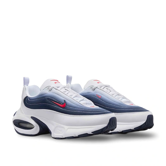 Nike Air Max Portal in White/Midnight Navy/Bright Crimson.