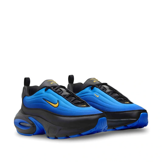Nike Air Max Portal in Blue, Black, and Gold.