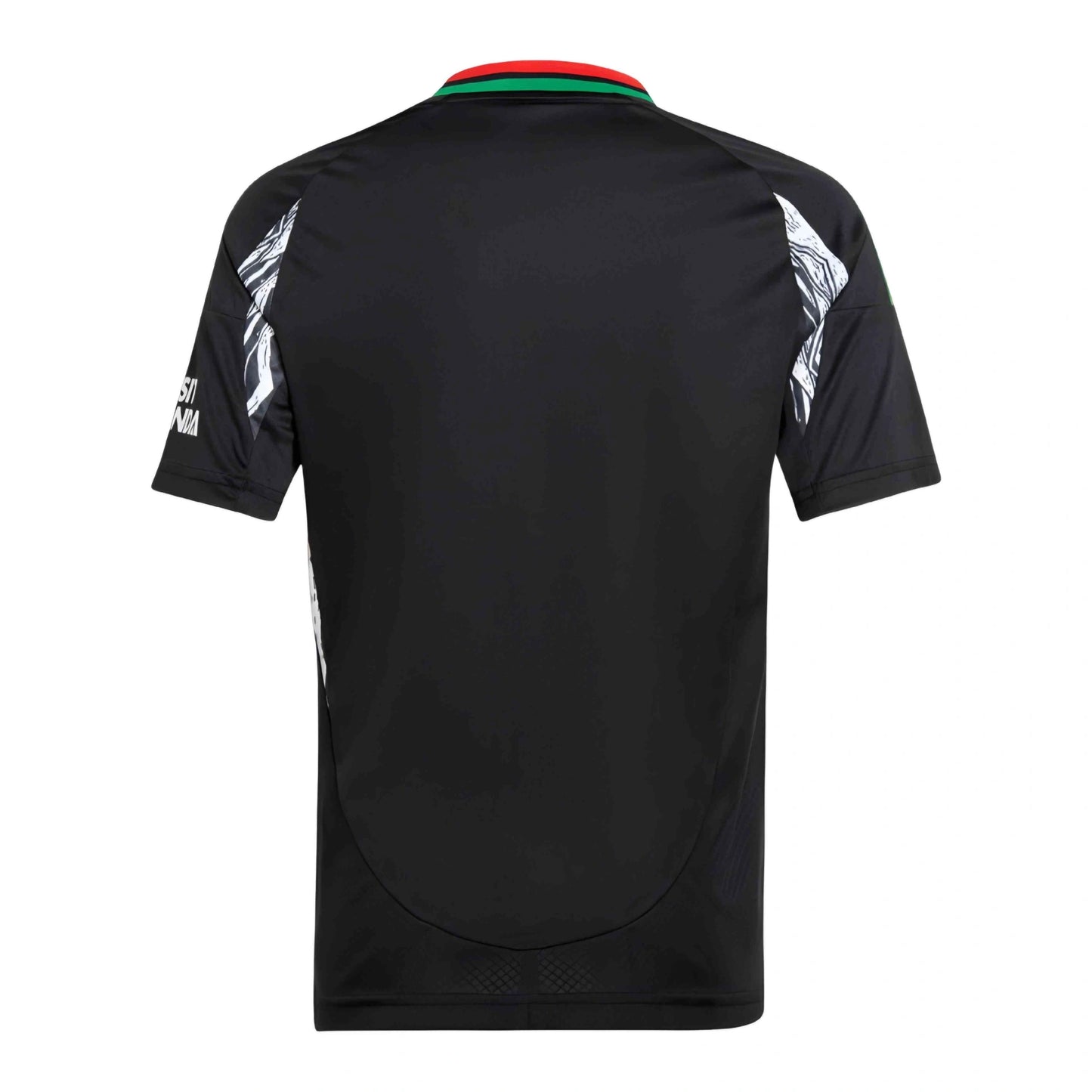 The adidas Arsenal 2024-2025 away authentic jersey is available in black.