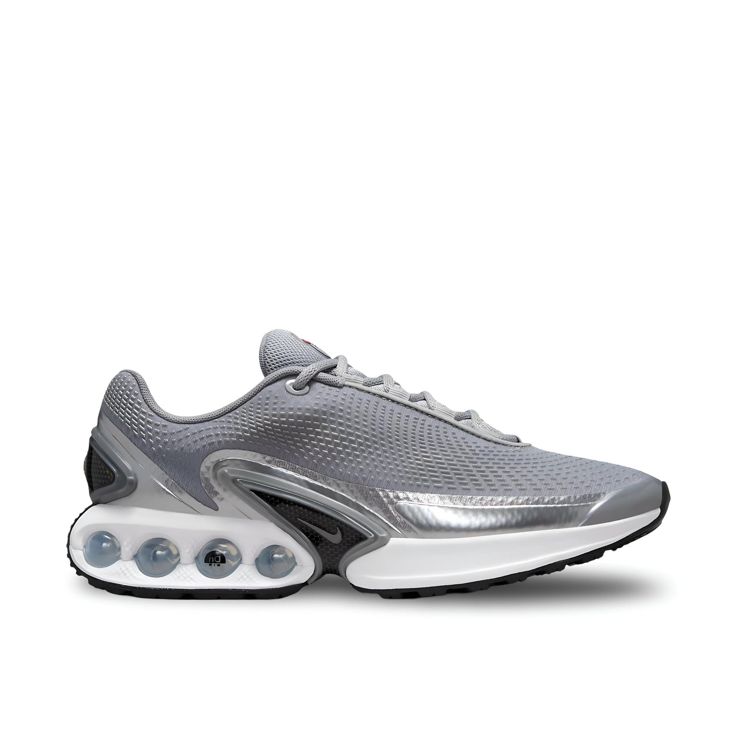 Nike Air Max Dawn Premium in Metallic Silver/White.