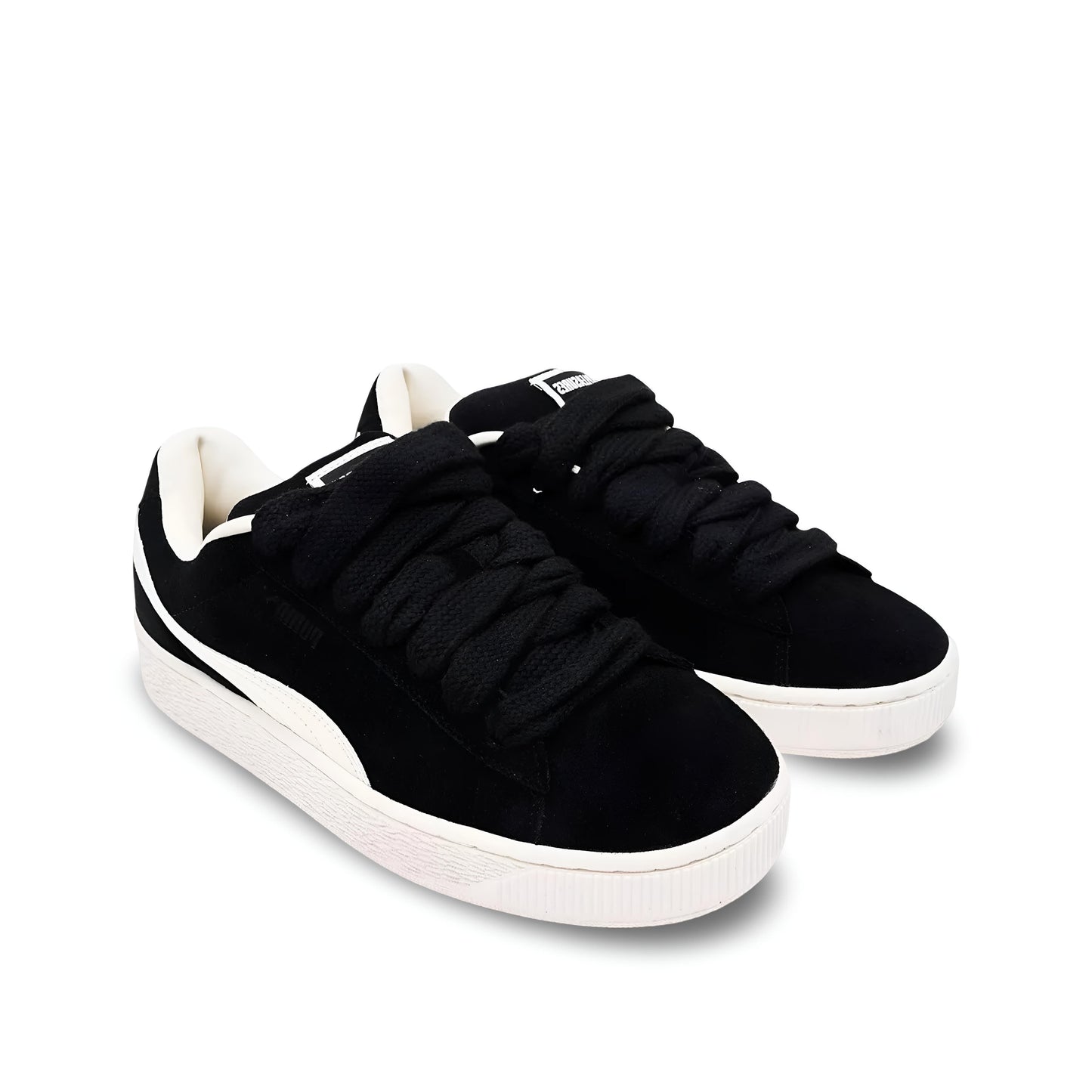 Puma Suede XL "Pleasures" in black.