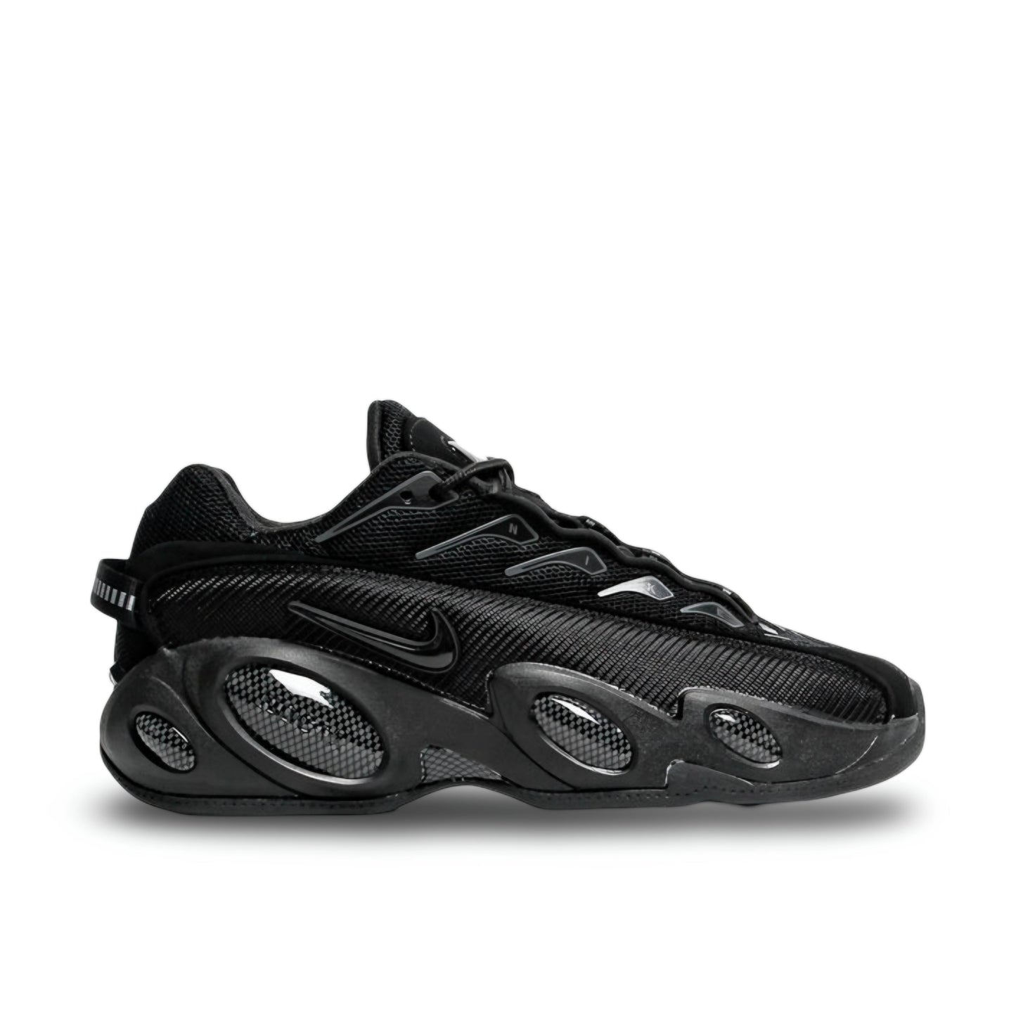 Nike Glide "Triple Black" by NOCTA.
