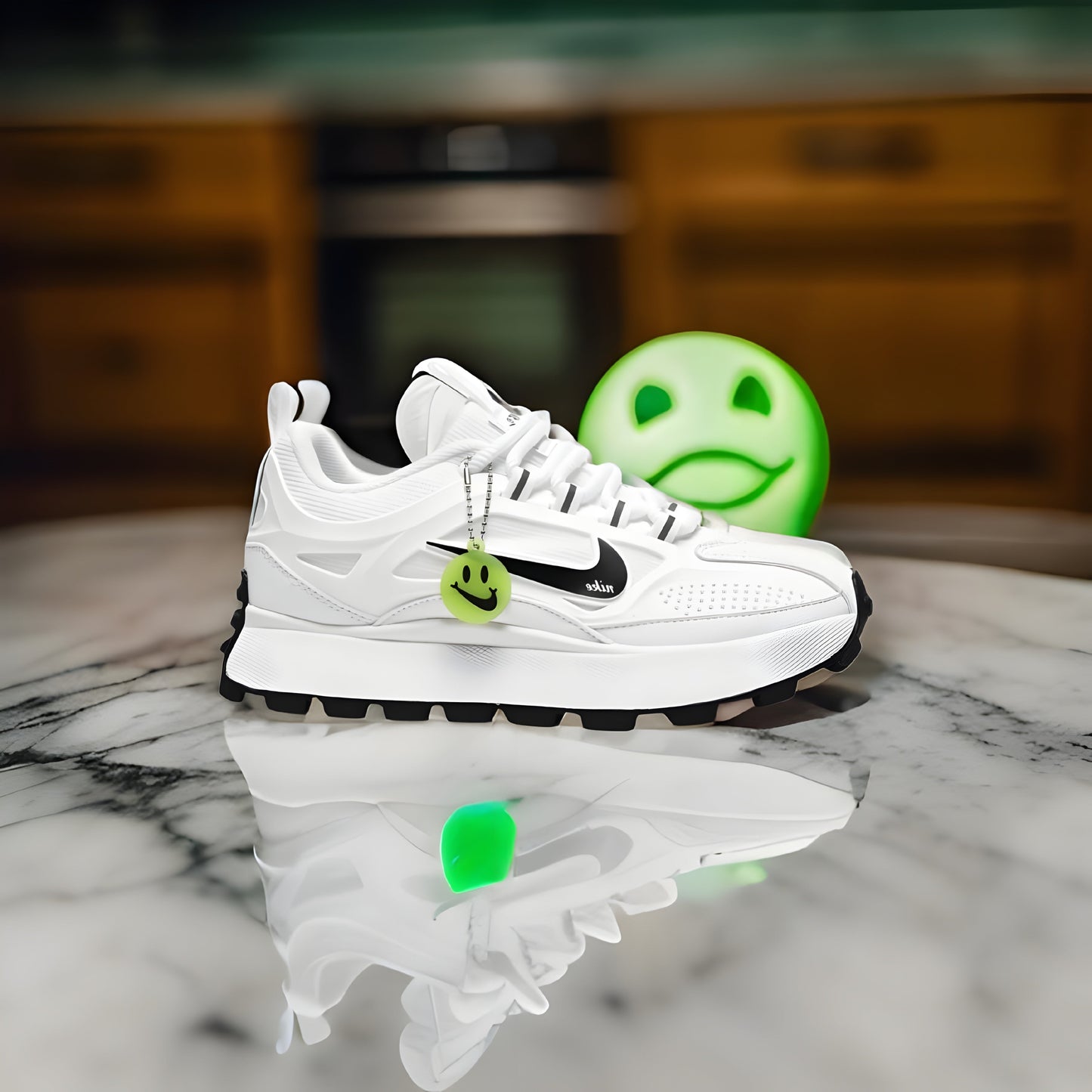 Nike Bailleli, white/black.