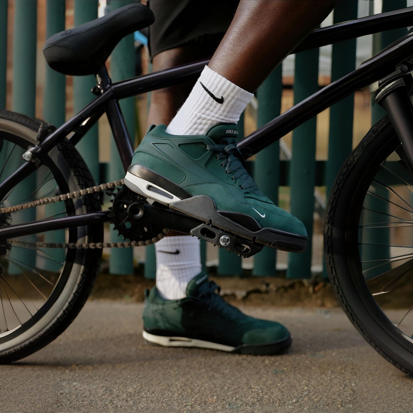 Men's Air Jordan 4 "Pro Green" by Jordan x Nigel Sylvester.