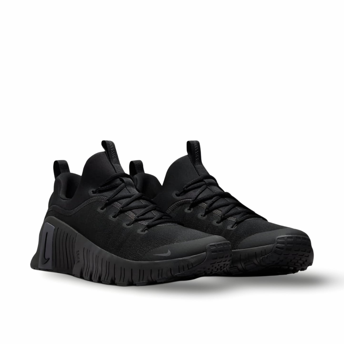 Nike Free Metcon 6, all black.