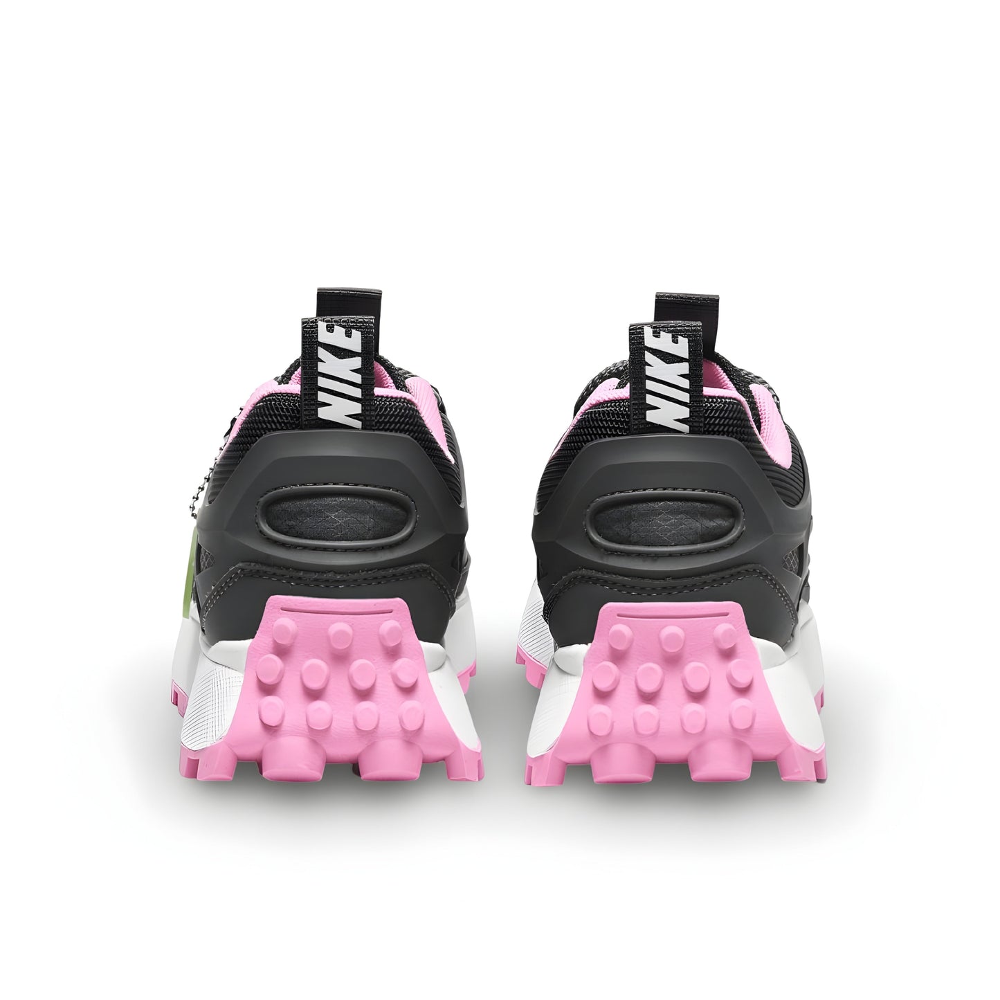 Nike Bailleli in Light Grey/White/Pink Glow.