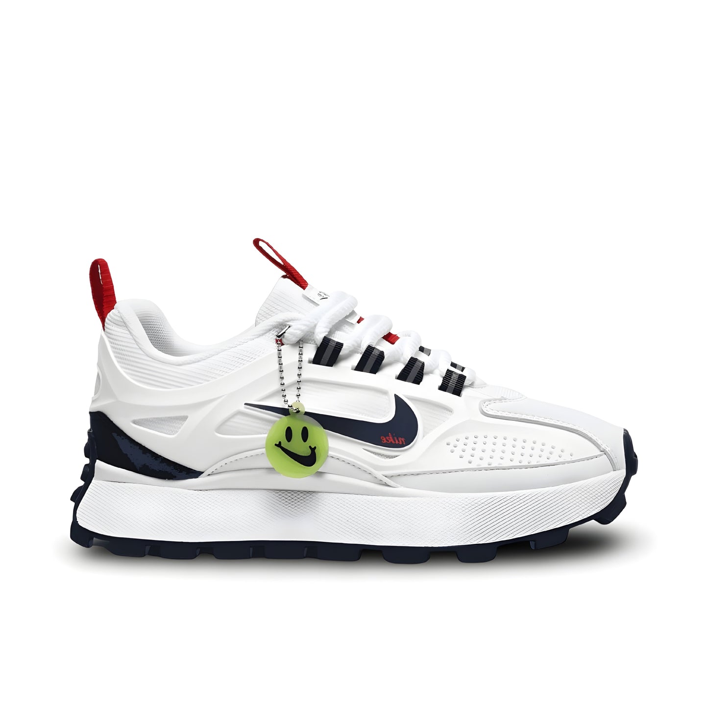Nike Bailleli, White/Navy.