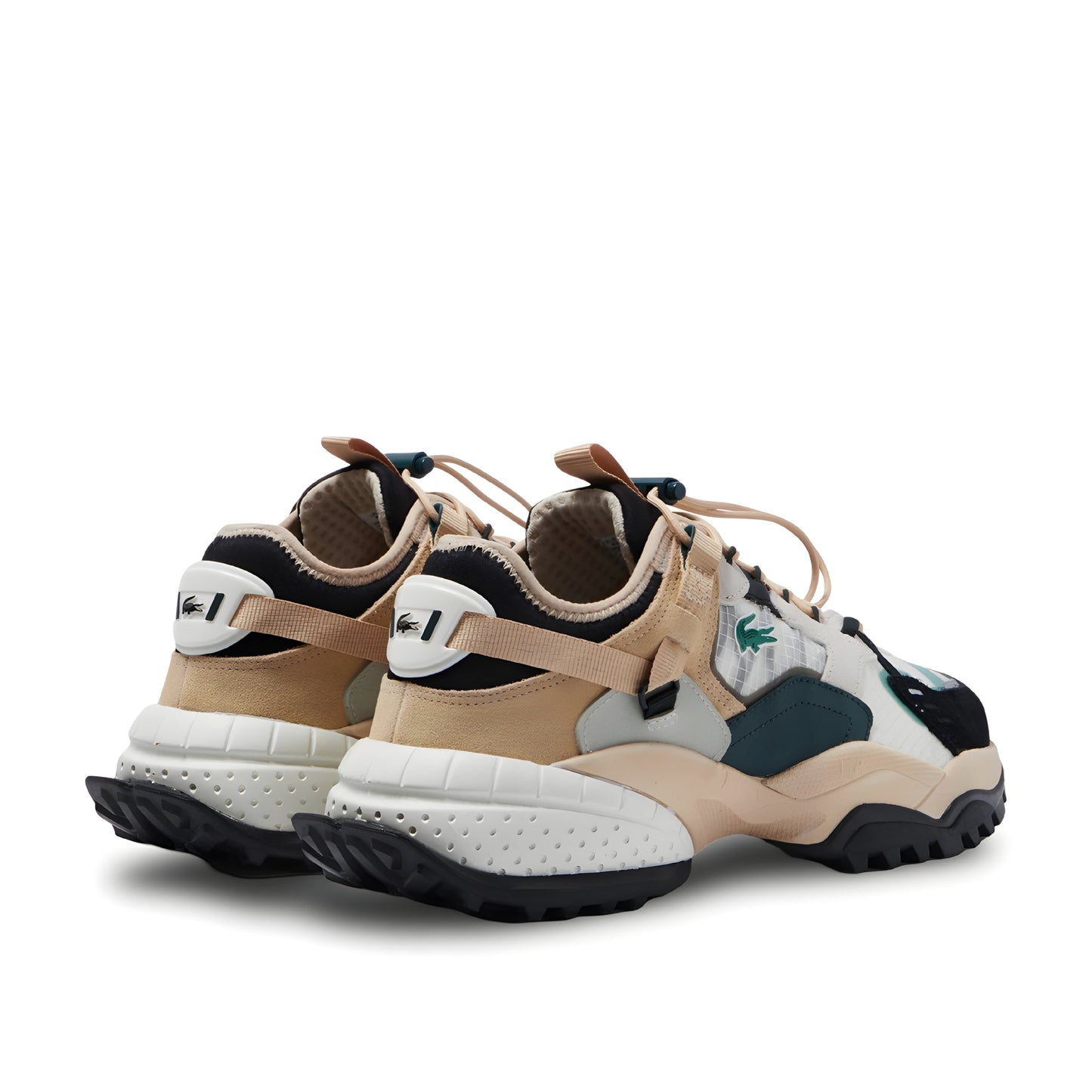 Lacoste Men's L.Guard Breaker Shoes in Beige Multi.