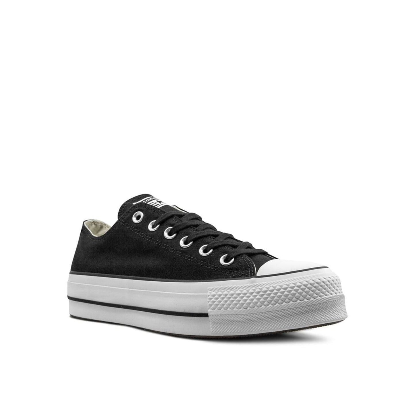 Chuck Taylor All Star Canvas Lo Platform shoes.