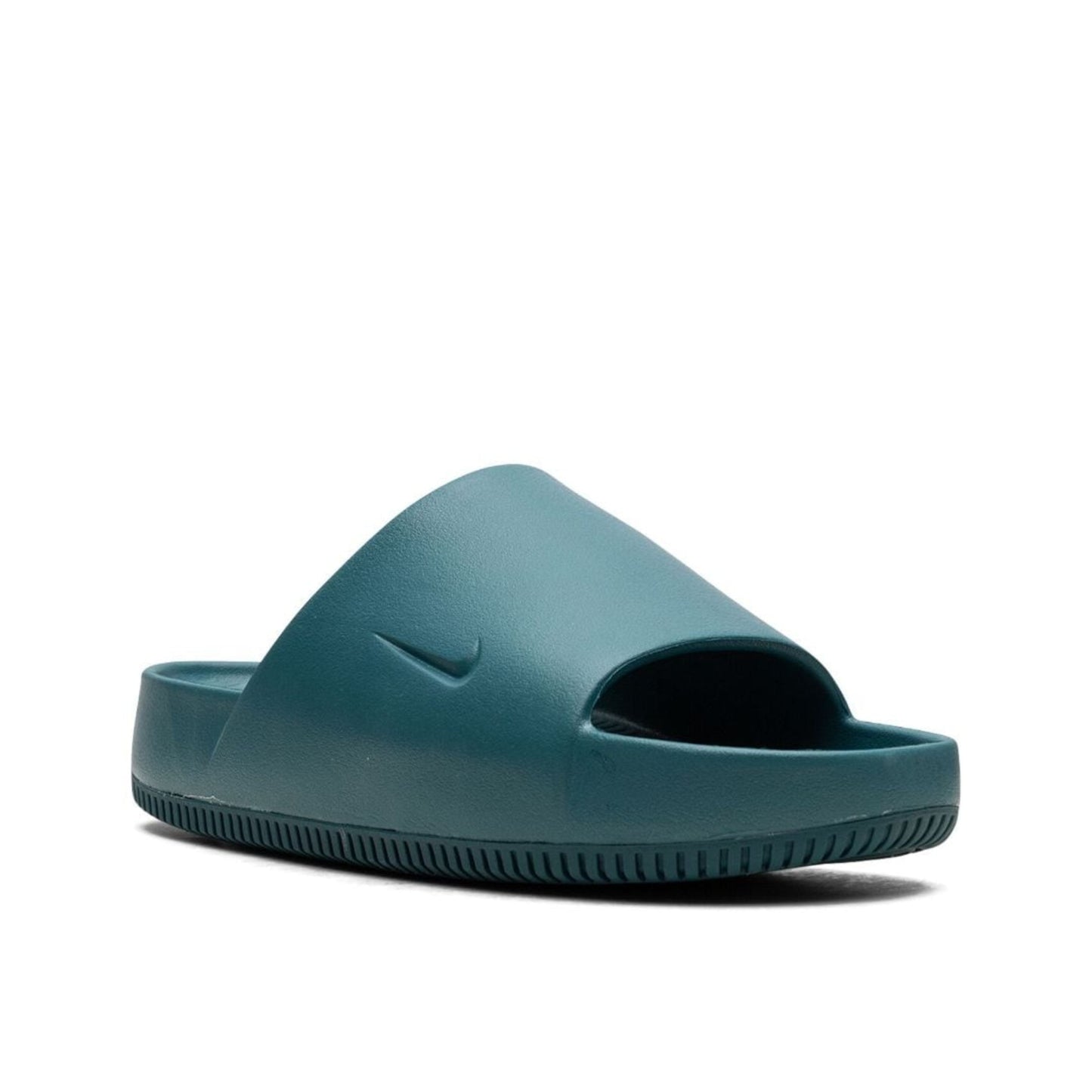Nike Calm Geode Teal slides.