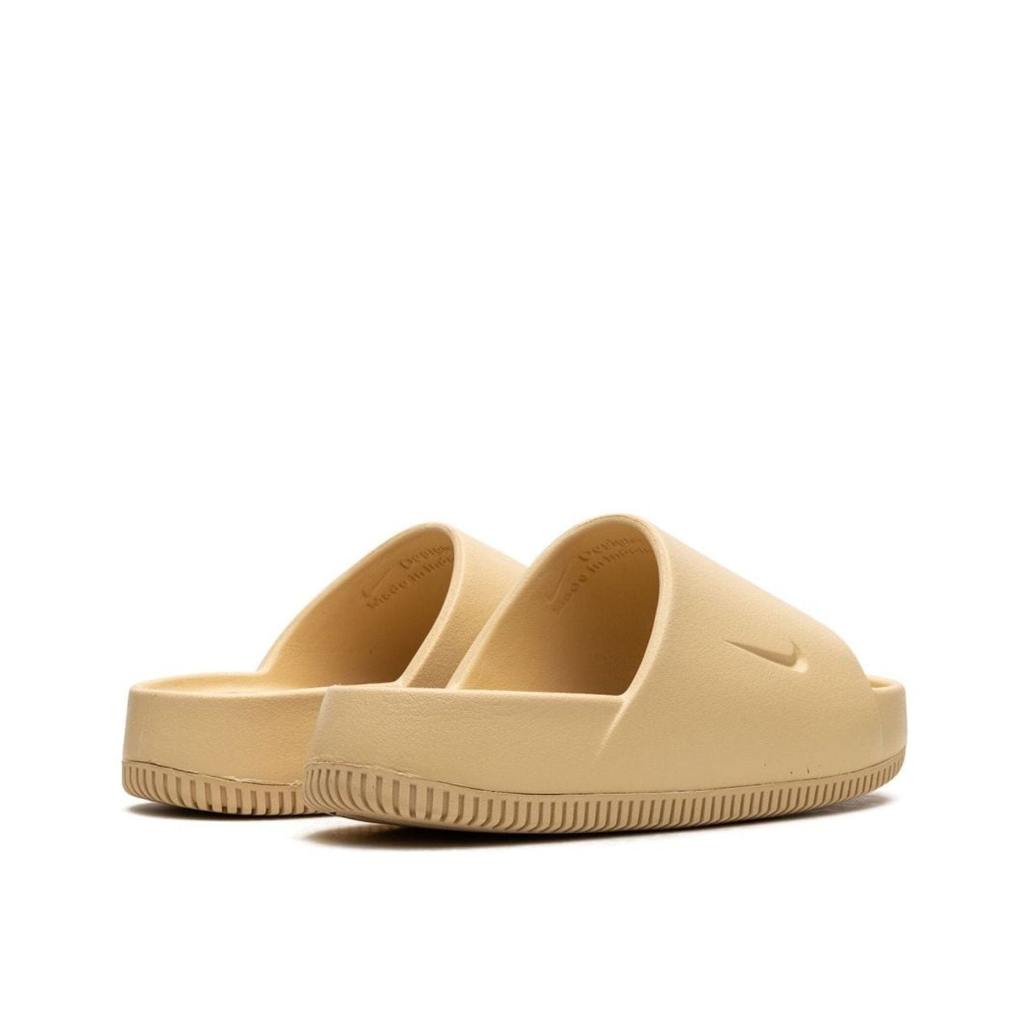 Nike Calm "Sesame" slides.