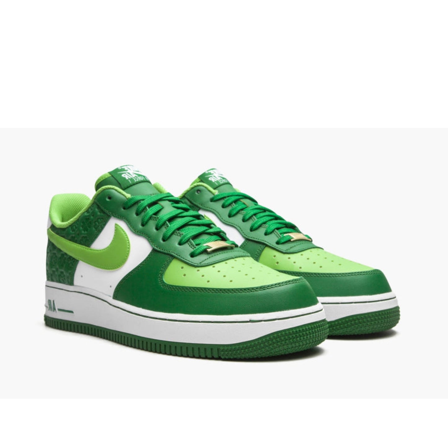 Nike Air Force 1 Low, St. Patrick's Day 2021 edition.