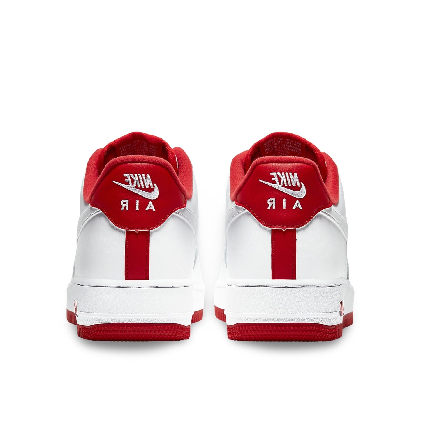 Nike Air Force 1 Low, University Red.