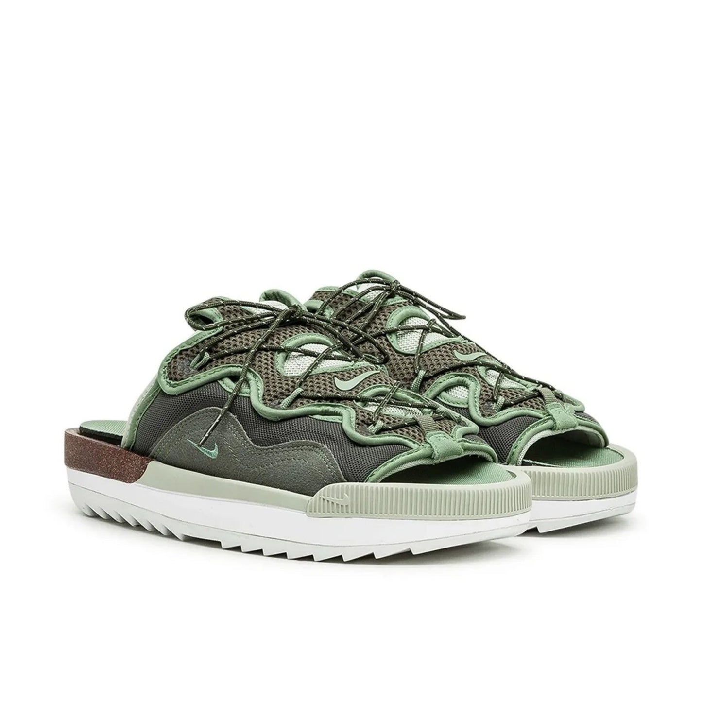 Nike Offline 2.0 Slip-On in Medium Olive.