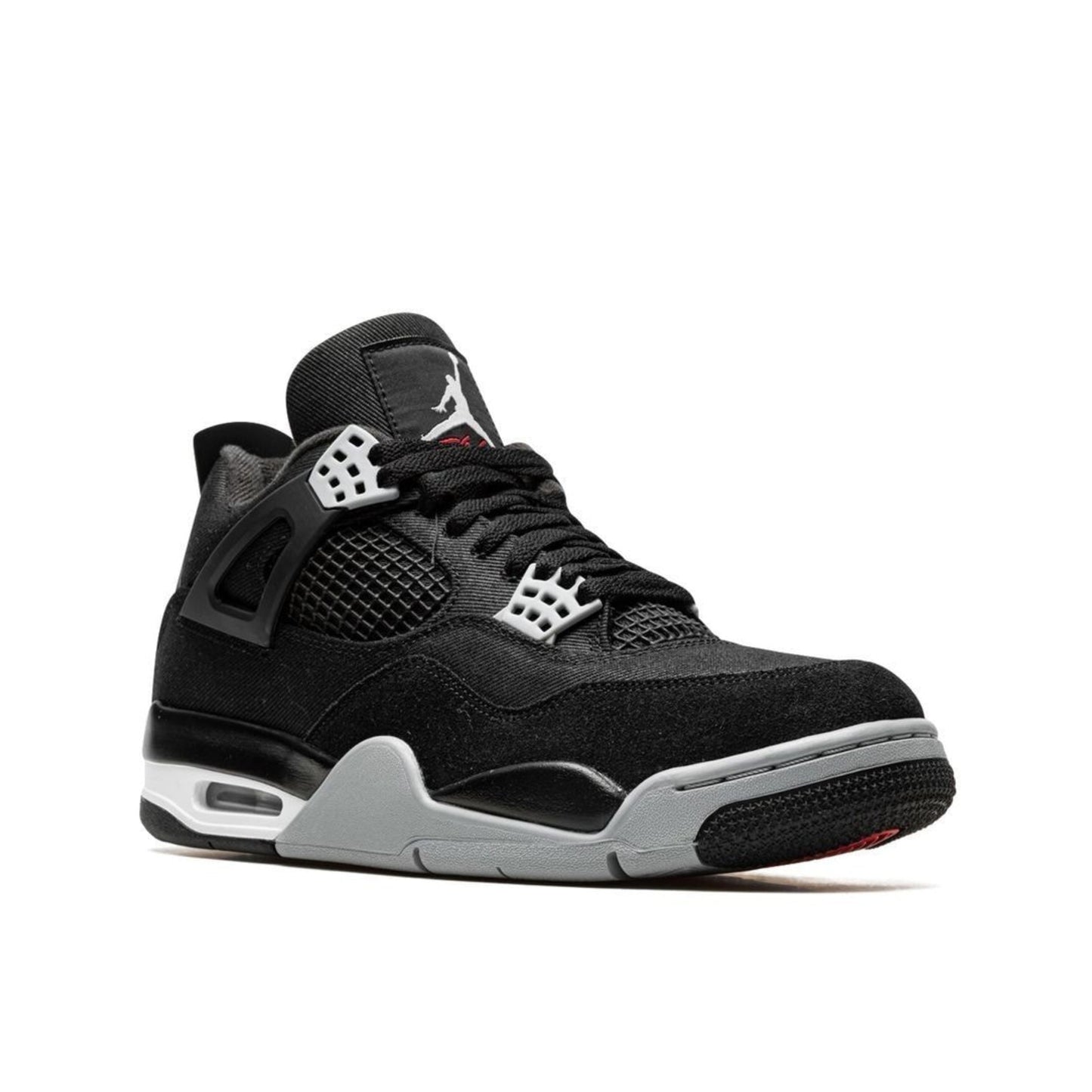 Air Jordan 4 "Black Canvas."