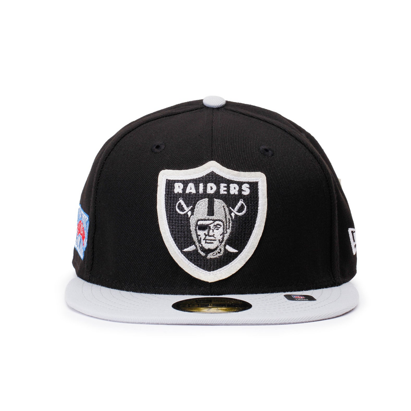 59FIFTY Las Vegas Raiders fitted letterman hat.