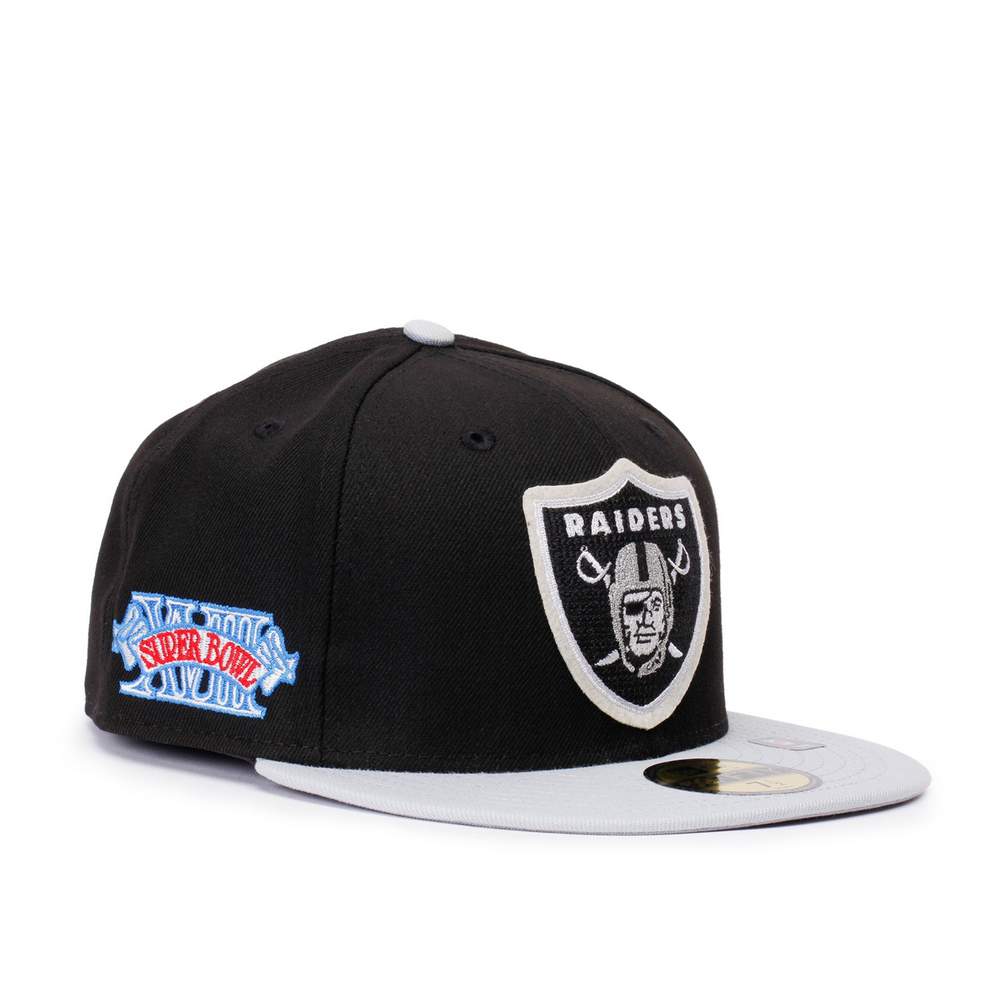 59FIFTY Las Vegas Raiders fitted letterman hat.
