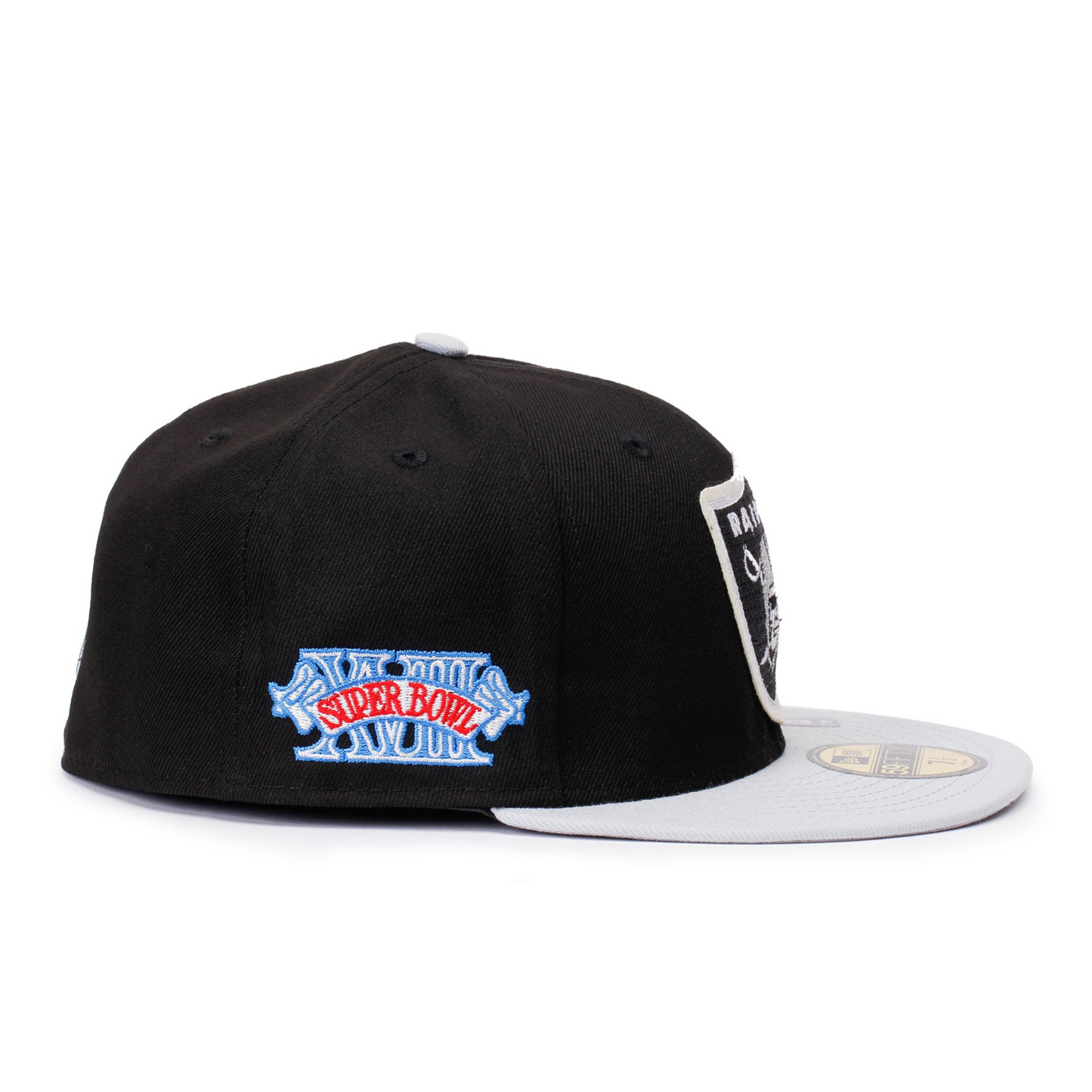 59FIFTY Las Vegas Raiders fitted letterman hat.