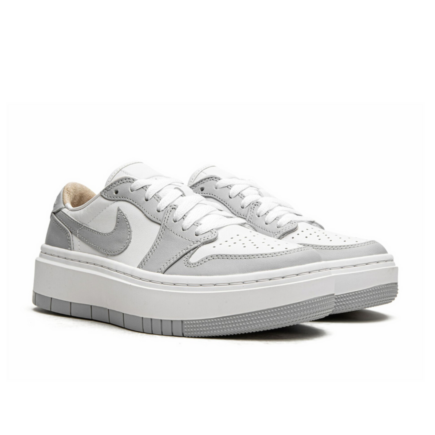 Jordan 1 Elevate Low, Wolf Grey colorway.