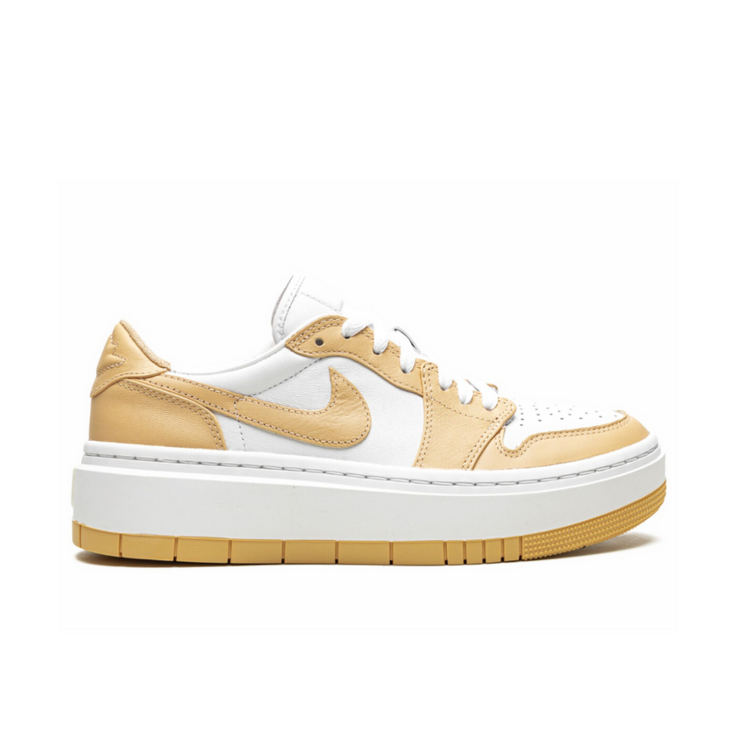 Women's Air Jordan 1 Elevate Low, White/Tan.