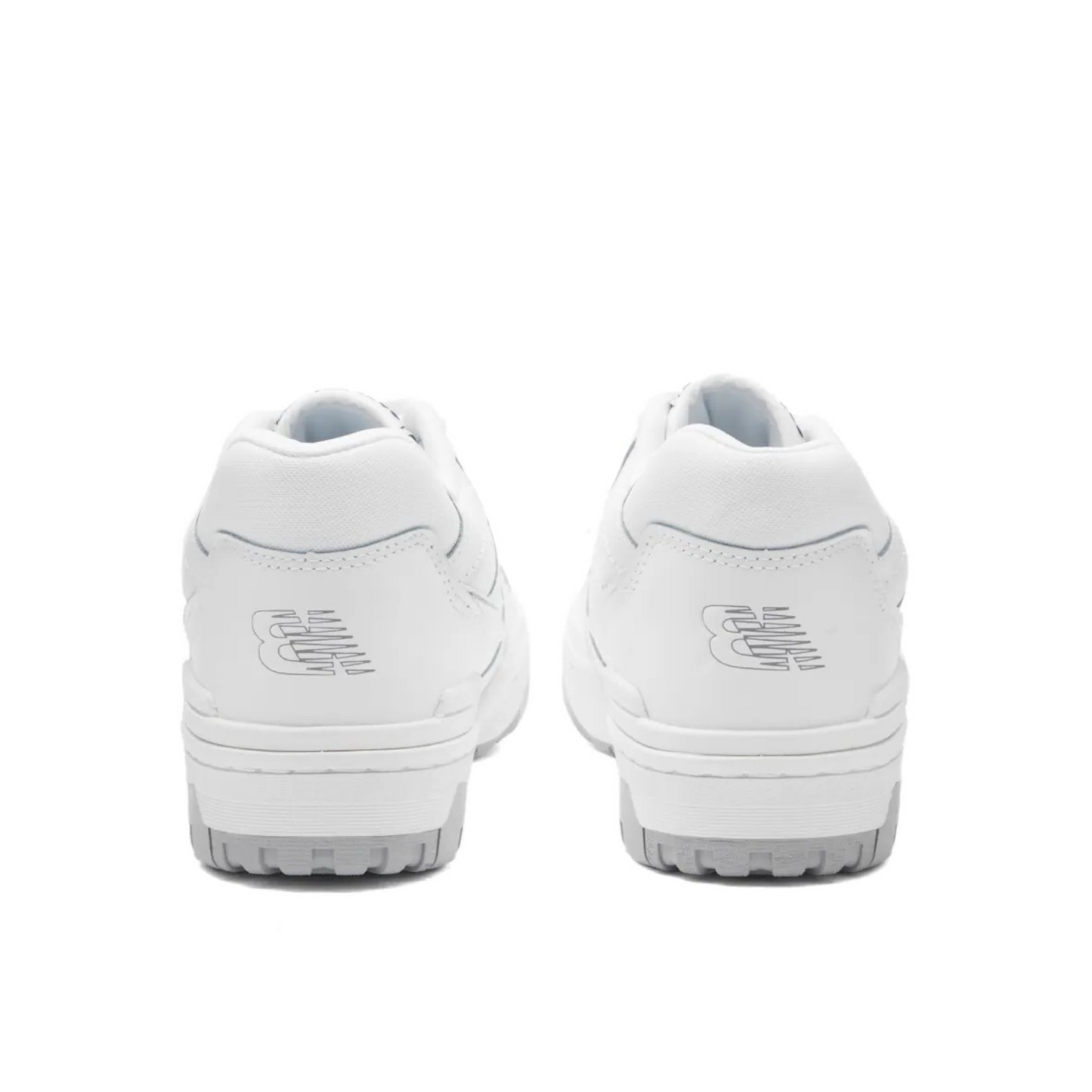 New Balance 550 in grey and white.