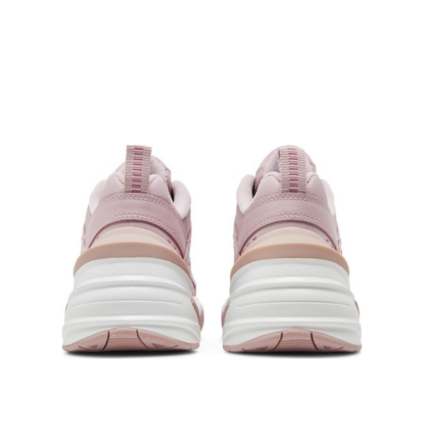 Nike M2K Tekno in Plum Chalk.