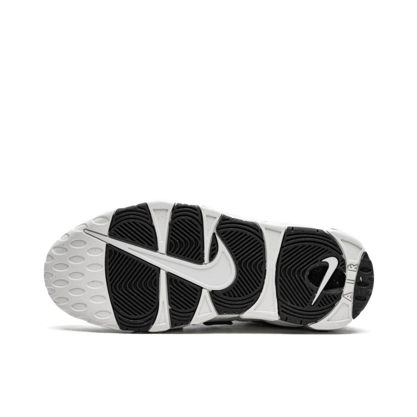 Nike Air More Uptempo in White/Black.