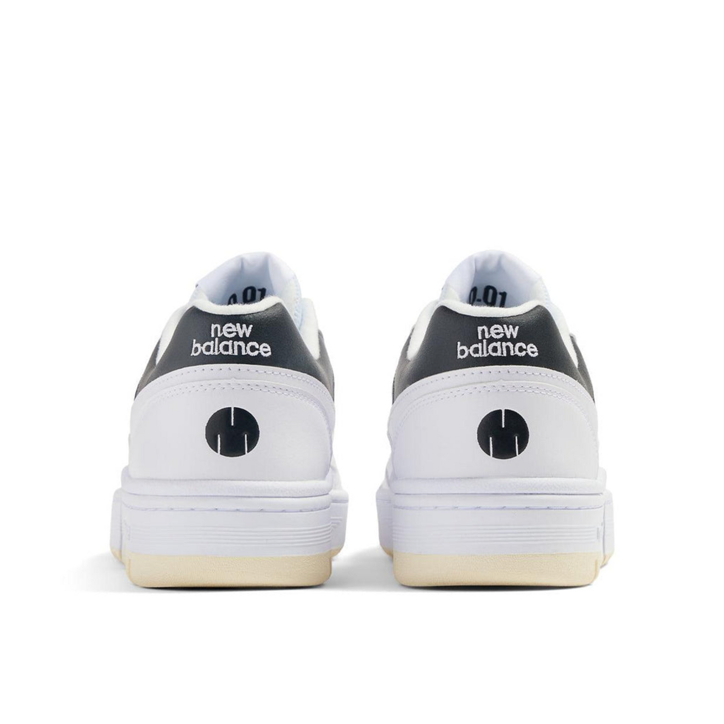 New Balance and MSFTSrep 0.01, white and black.