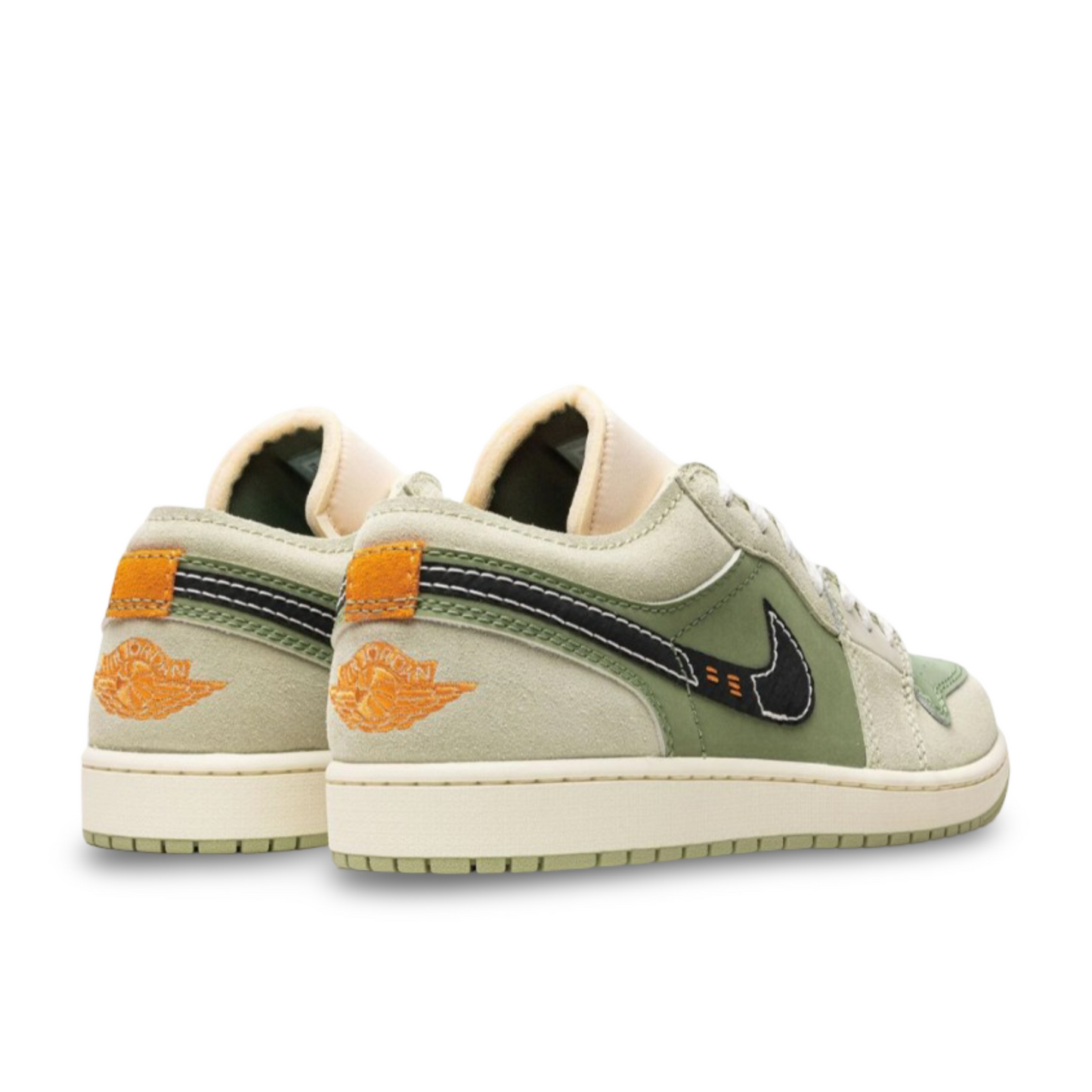 Air Jordan 1 Low SE Craft, Light Olive colorway.