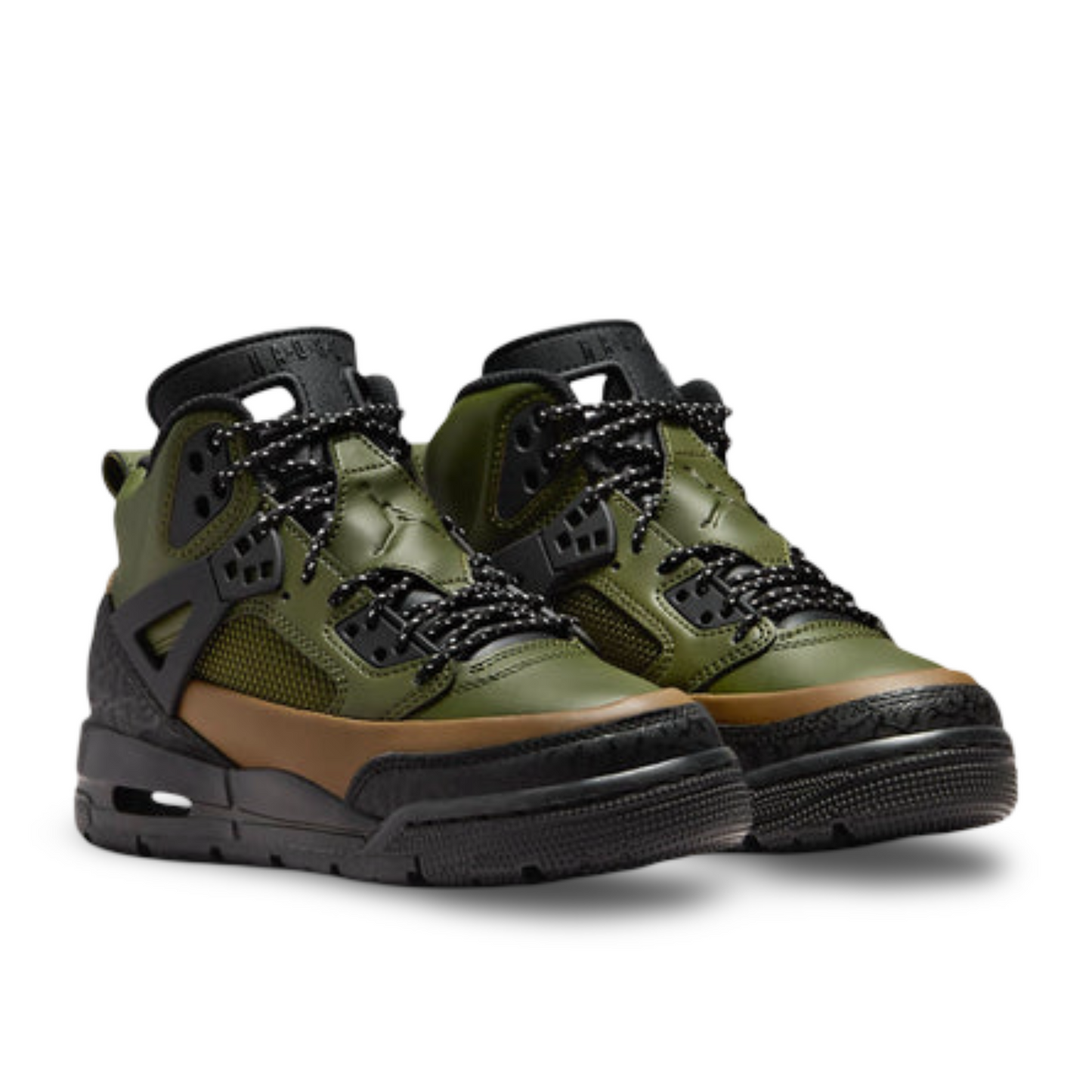 Air Jordan Spizike "Legion Green" Winterized Edition.