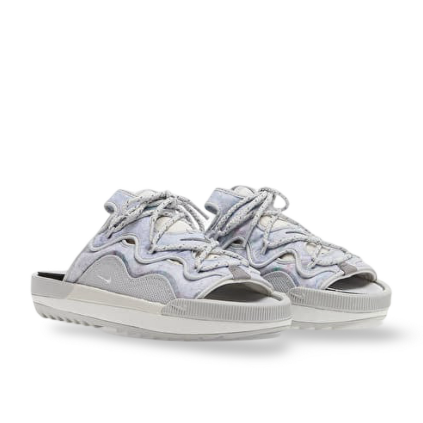 Nike Offline 2.0 Slip-On in Phantom Grey, Grey Fog, and Flat Pewter.