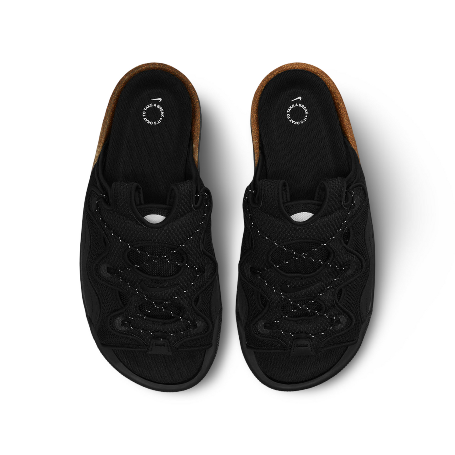 Nike Offline 2.0 'Black' Sandals.