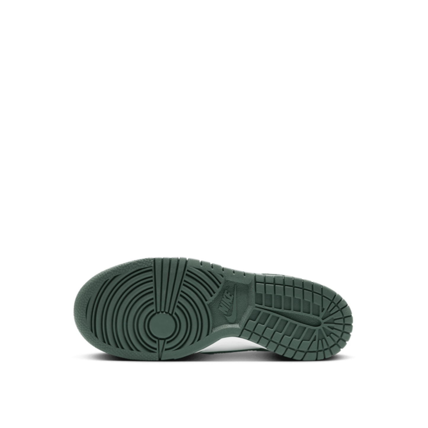 Nike Dunk Low 'Spruce Green' for kids.