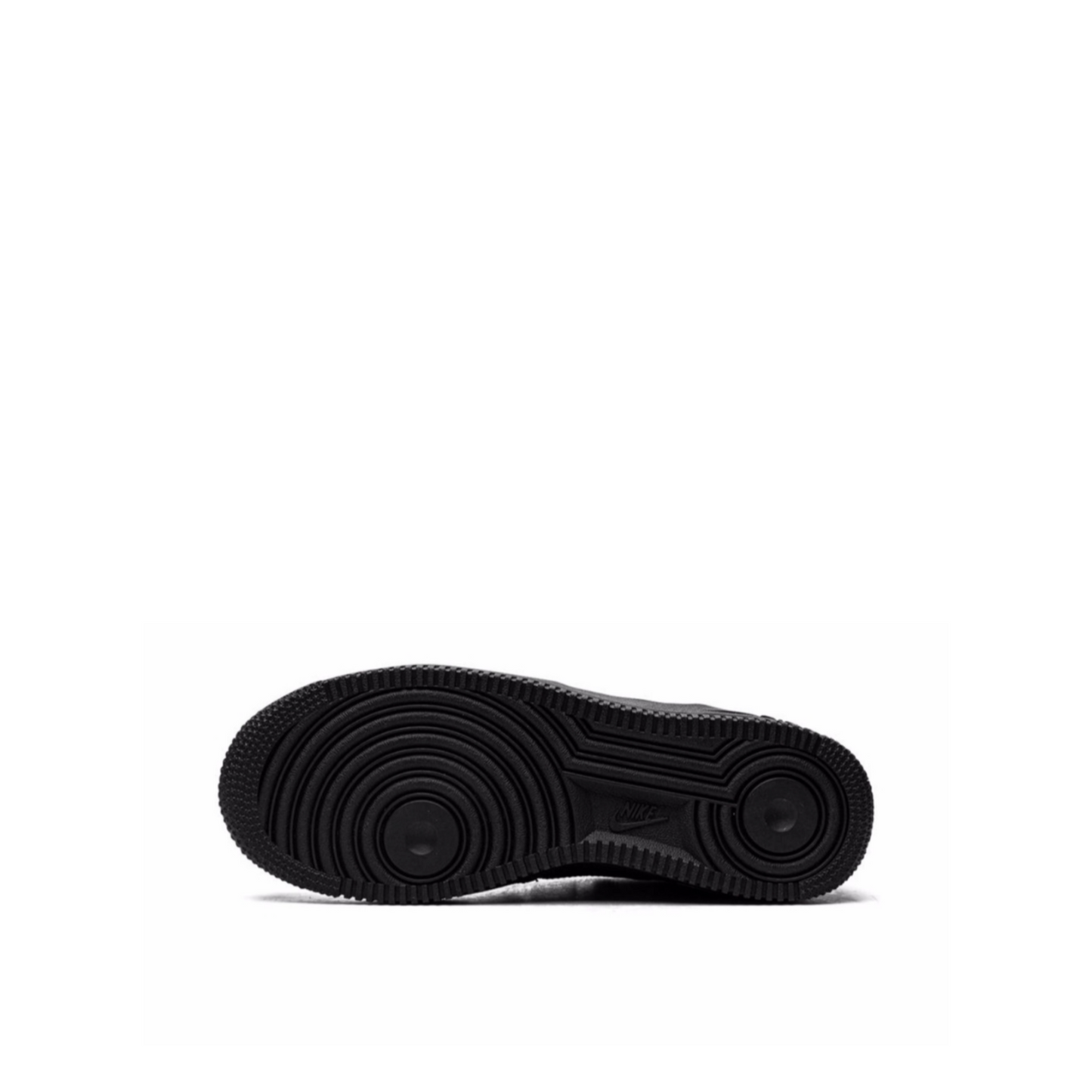Black Air Force 1s for kids.
