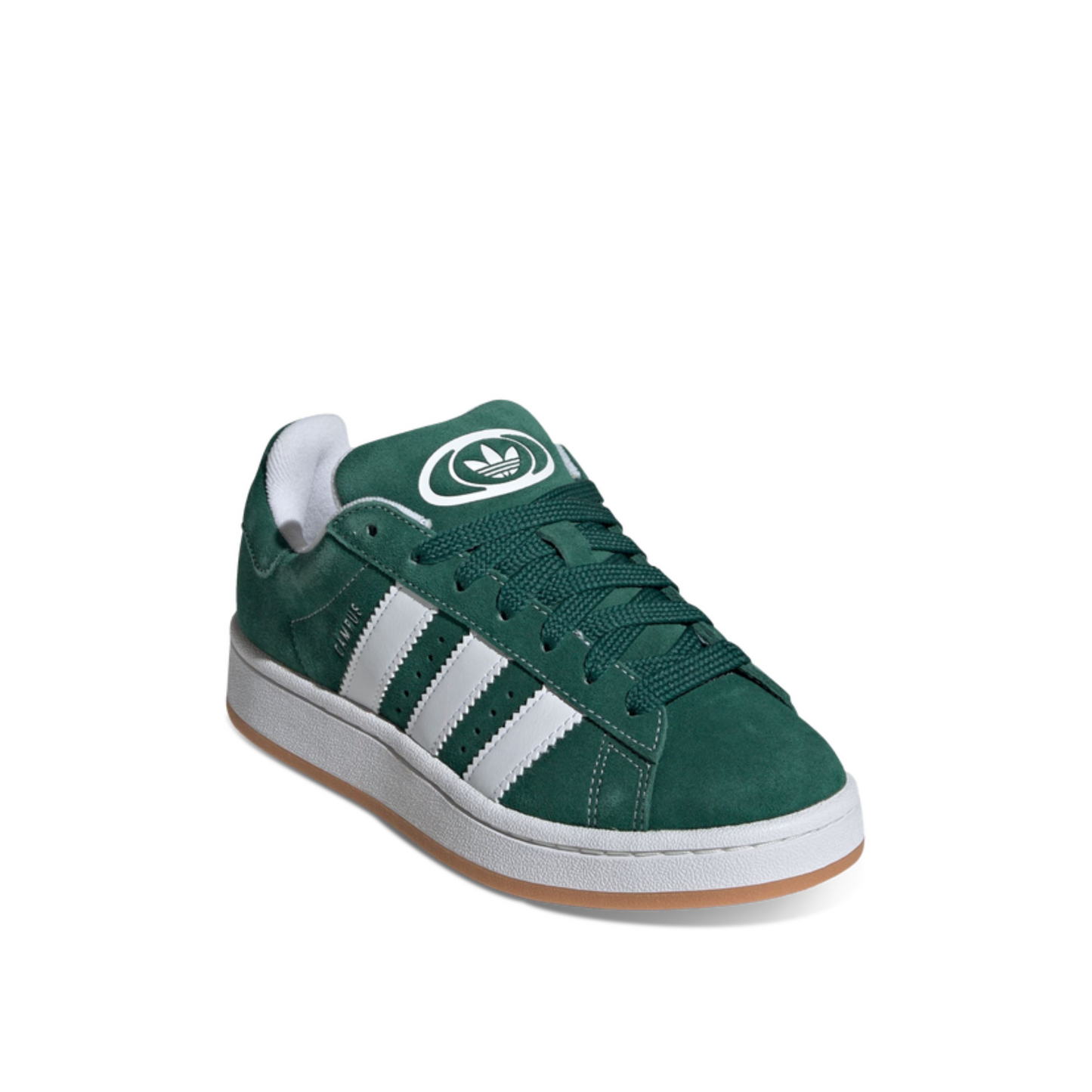 Adidas Campus 00s kids' green shoes.