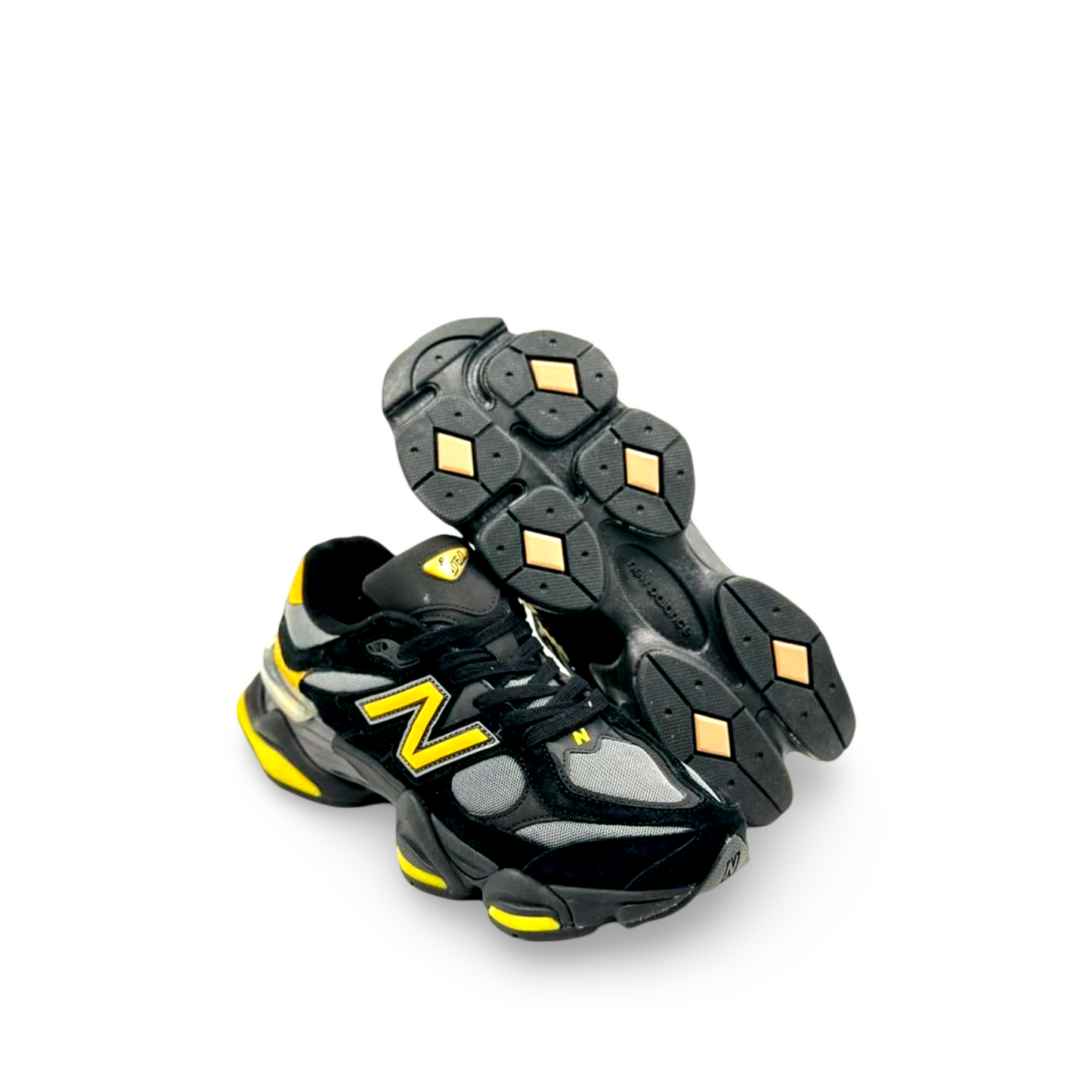 New Balance 9060 Suede 'Yellow Black' kids