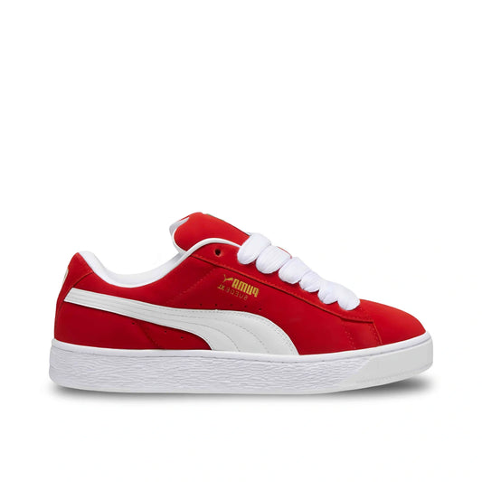 Puma Suede XL unisex, red/white.