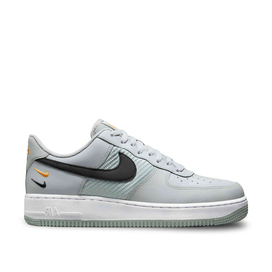Nike Air Force 1 Low, "Triple Swoosh Grey" model.