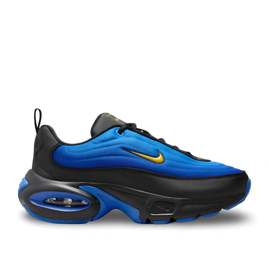 Nike Air Max Portal in Blue, Black, and Gold.