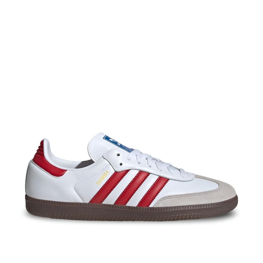 Adidas Samba OG "Whit/Red"