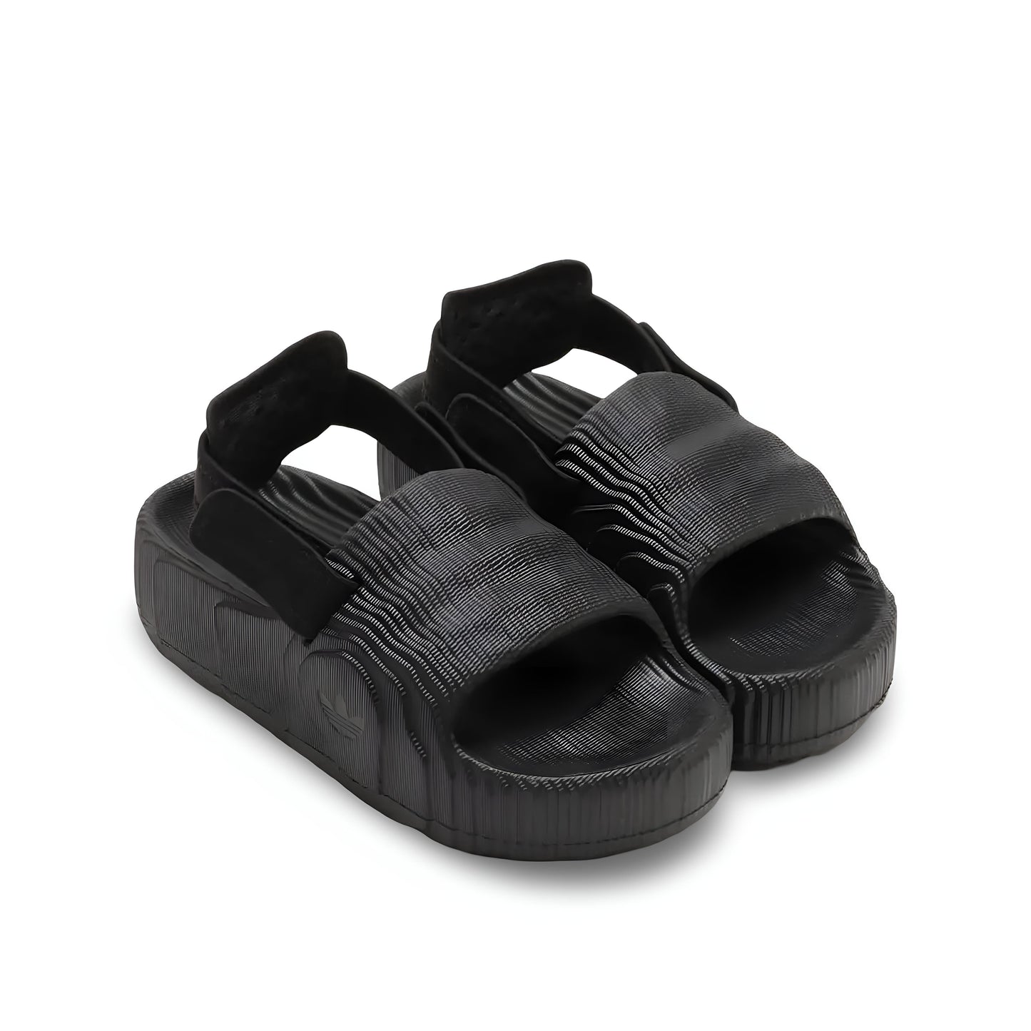 Adidas Adilette 22 XLG sandals in black.