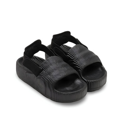 Adidas Adilette 22 XLG sandals in black.