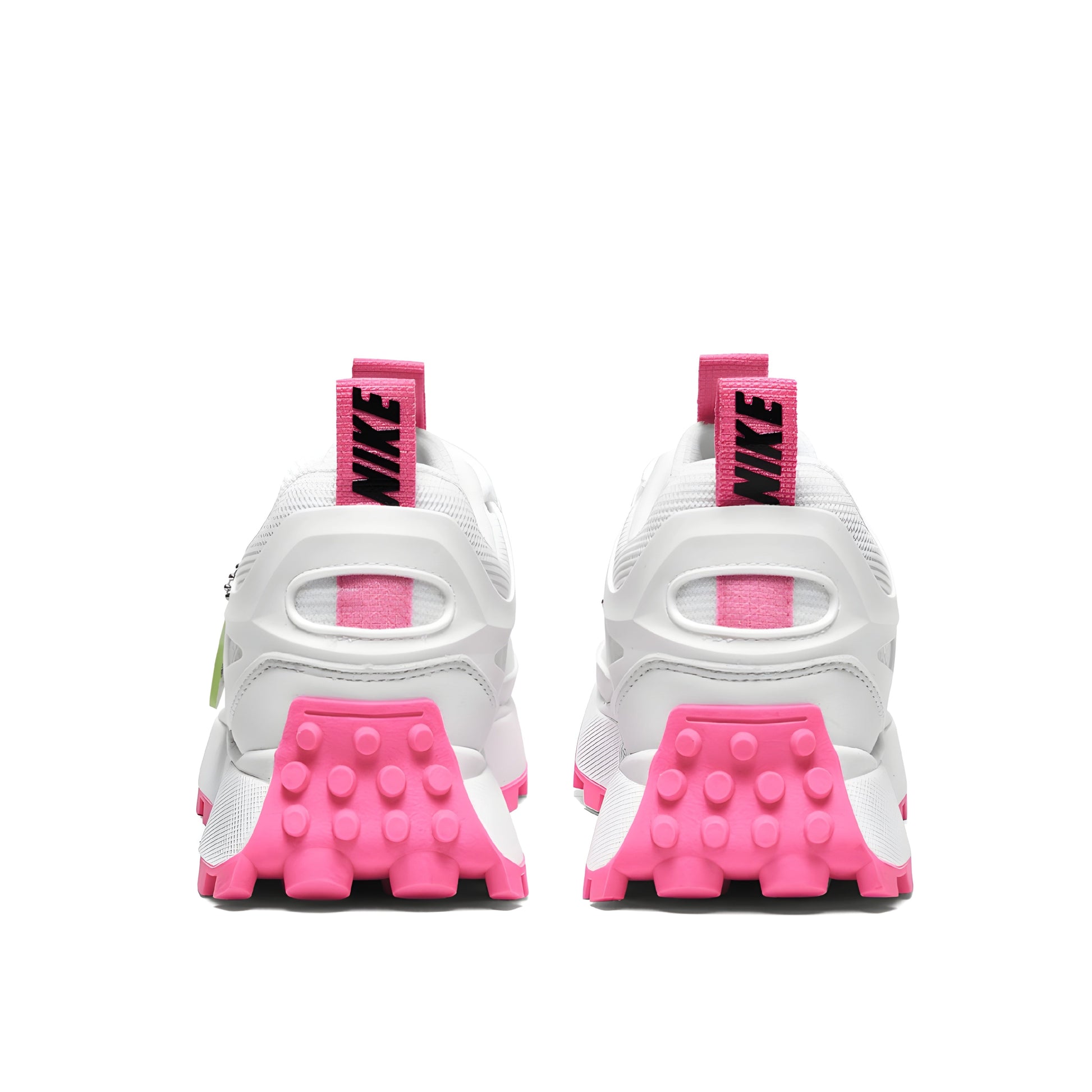Nike bailleli white/pink.- back view 