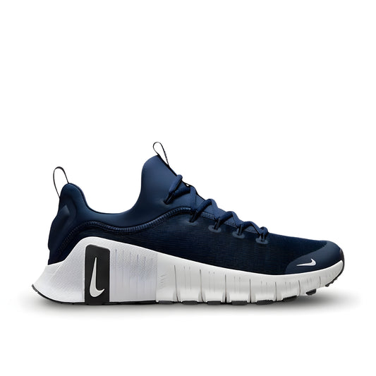 Nike Free Metcon 6 "College Navy/Black/White" footwear.