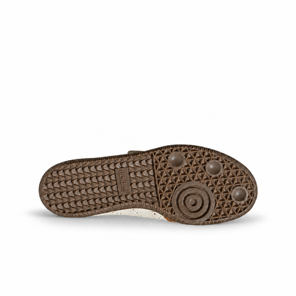 Bottom view showing the dark gum tread on the Adidas Samba Jane Summer Glow