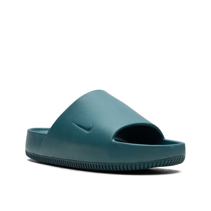 Nike Calm Geode Teal slides.